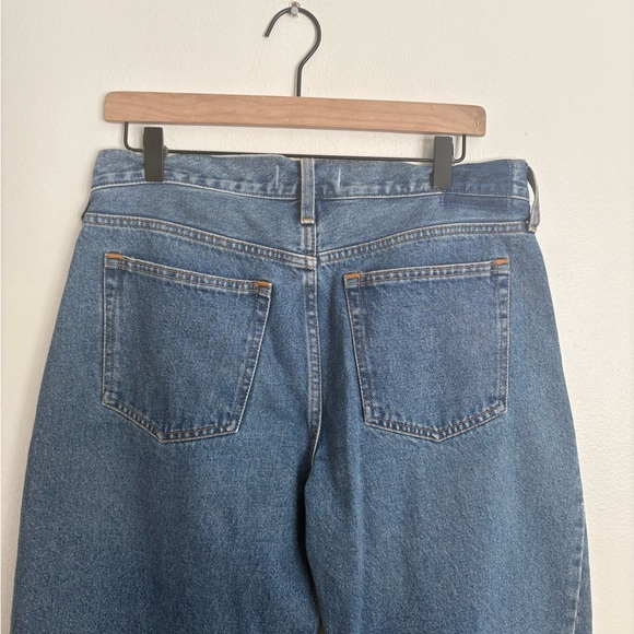 Abercrombie and Fitch Curve Love Mid Rise Barrel Jean Chic Womens Jeans 29 NWOT - Picture 6 of 7